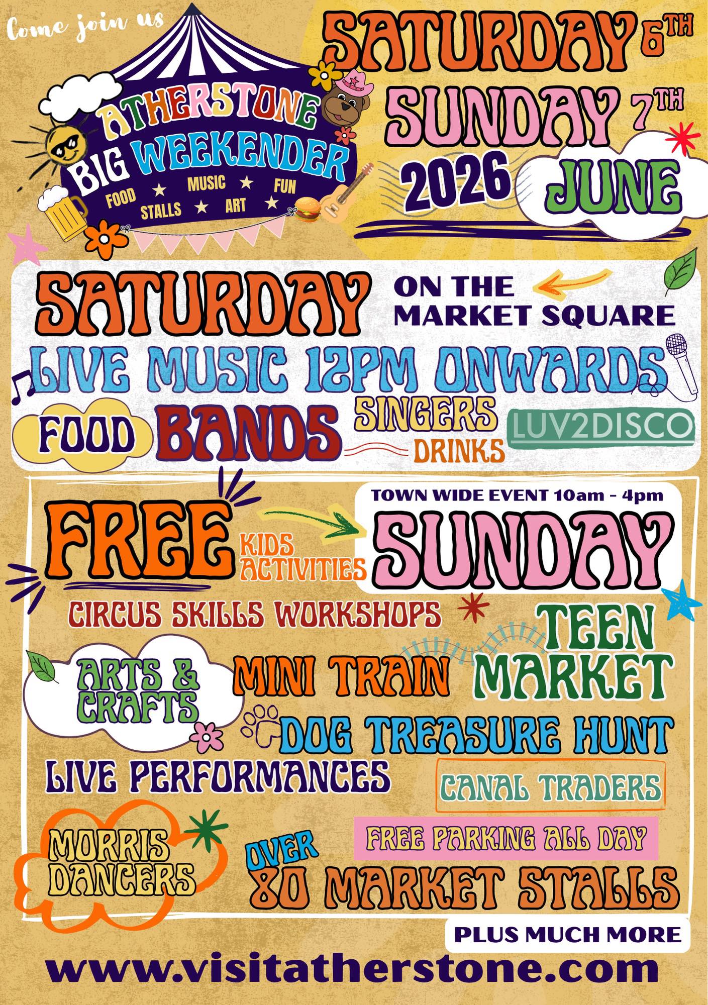 Atherstone big weekender 2026